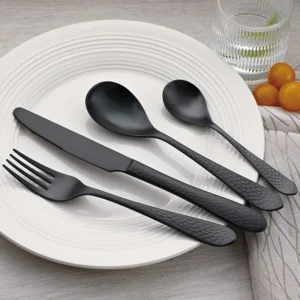 High Quality Flatware Cutlery Set Bulk Stainless Steel Spoons Forks Knife