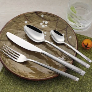 Luxury Steel Kitchen Cutlery Set Flatware Set Knife Spoon Fork