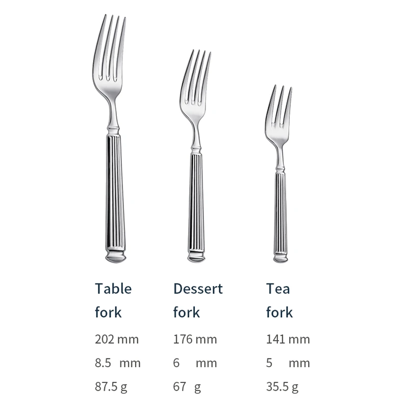 j004 customized classic tableware stainless steel spoons forks knife