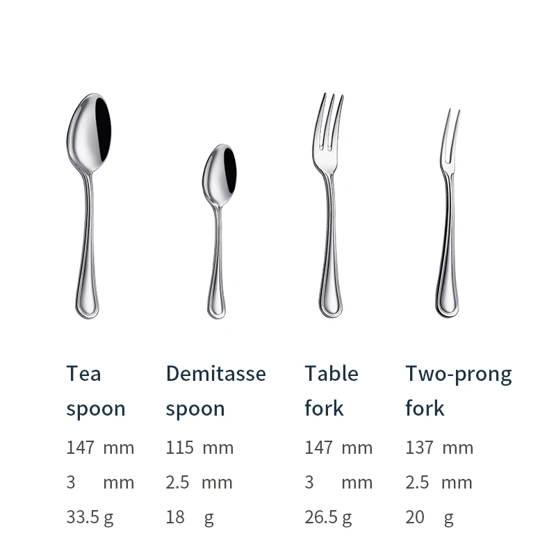 j021 classic flatware bulk stainless steel spoons forks knife supplier