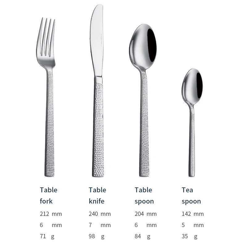 j023 classic cutlery manufacturer stainless steel spoons forks knife