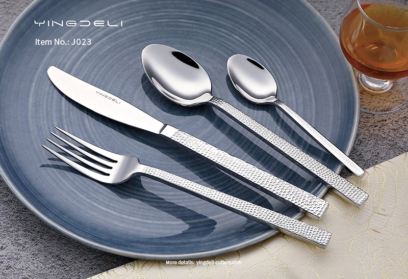 j023 classic cutlery manufacturer stainless steel spoons forks knife