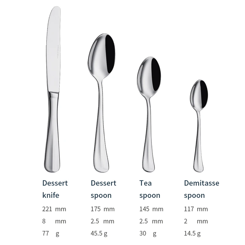 j025 bulk classic tableware stainless steel spoons forks knife supplier