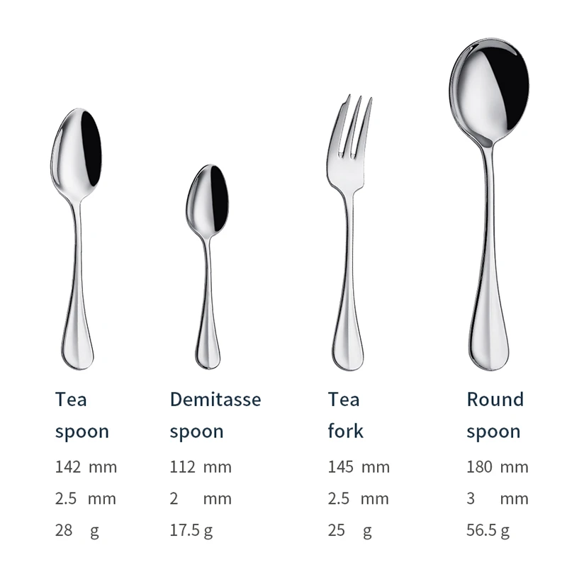 j026 factory wholesale classic silverware for hotels