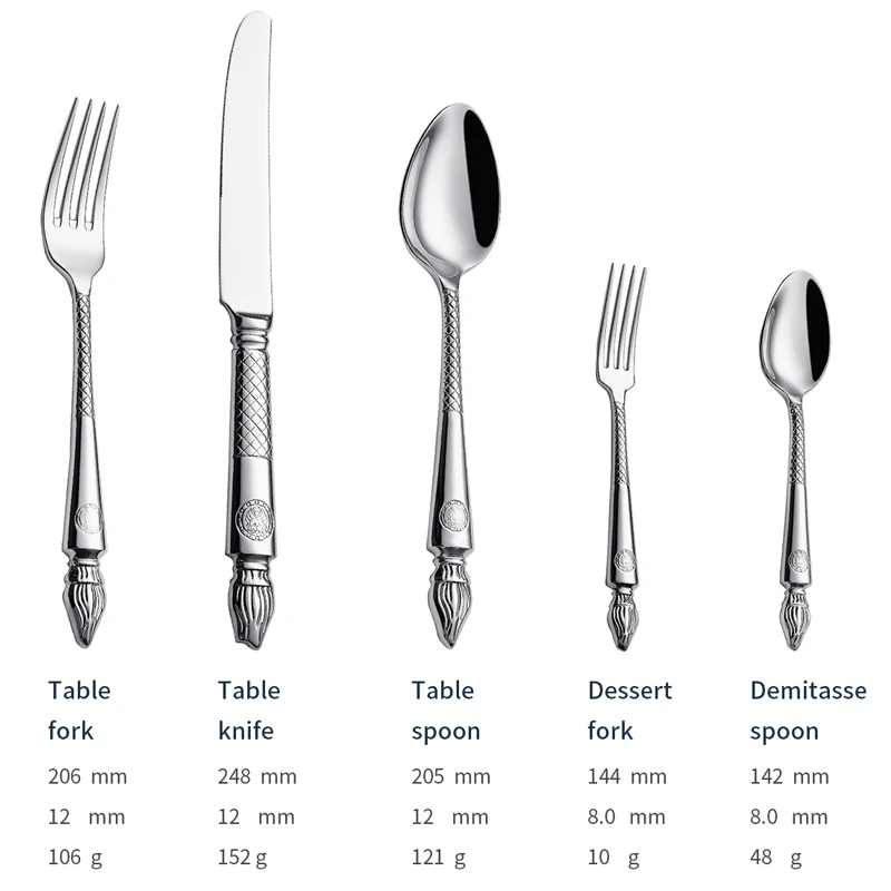 s014 buy luxurious cutlery sets bulk from manufacturer