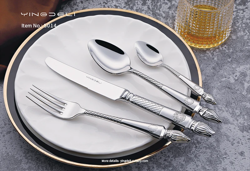 s014 buy luxurious cutlery sets bulk from manufacturer