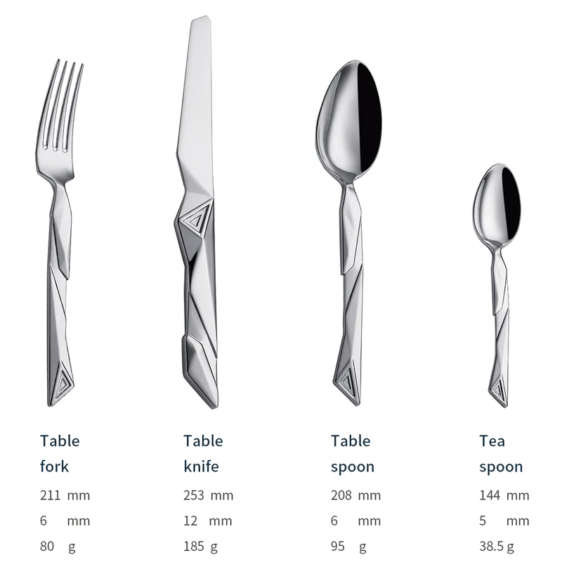 s025 luxurious cutlery manufacturer for customized orders