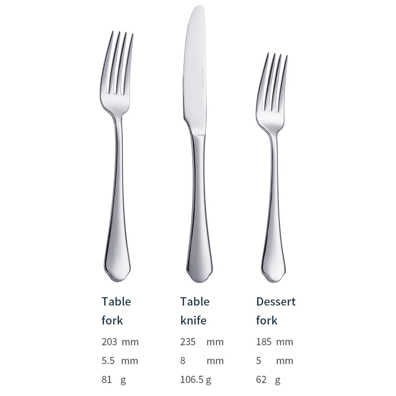 x002 wholesale modern cutlery stainless steel spoons forks knife