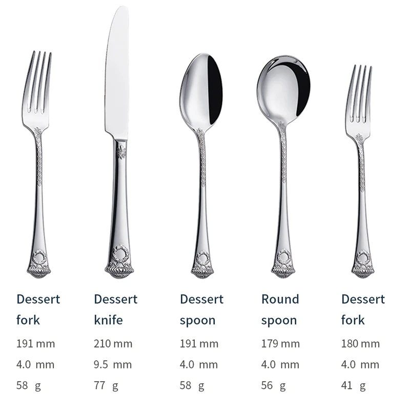 x003 buy modern silverware sets from factory supplier