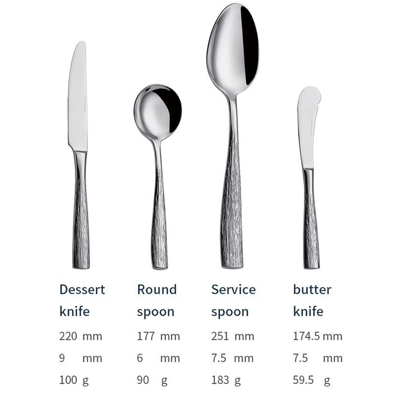 x006 modern cutlery sets supplier stainless steel spoons forks knife