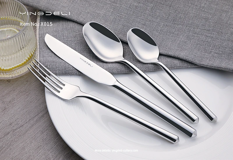 x015 modern flatware supplier with custom design options
