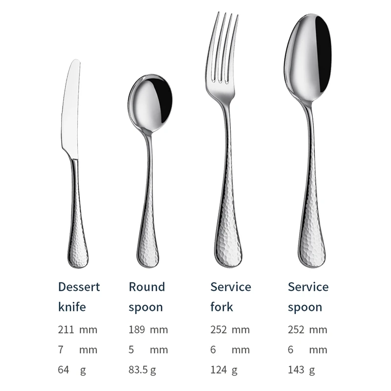 x016 bulk modern silverware stainless steel spoons forks knife