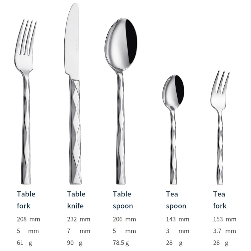 x018 wholesale modern flatware stainless steel spoons forks knife