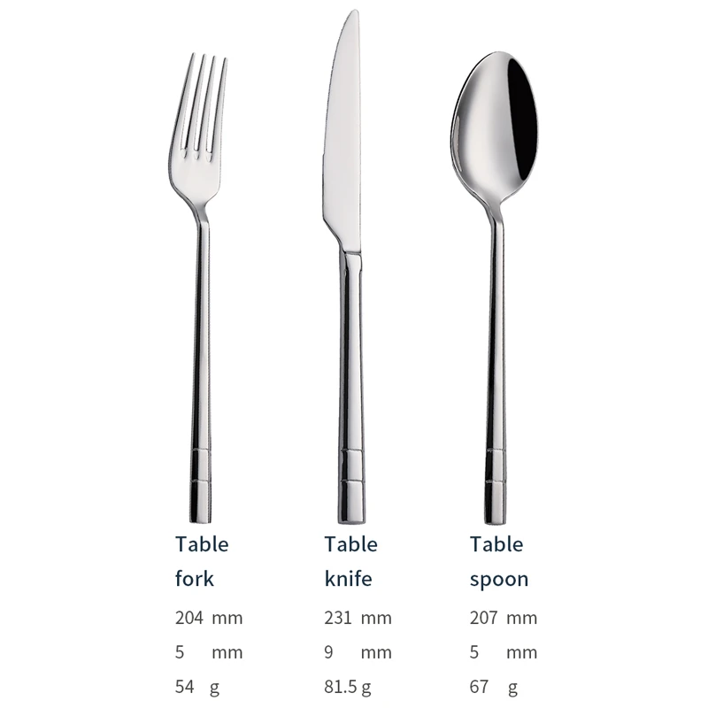 x021 modern flatware bulk stainless steel spoons forks knife supplier