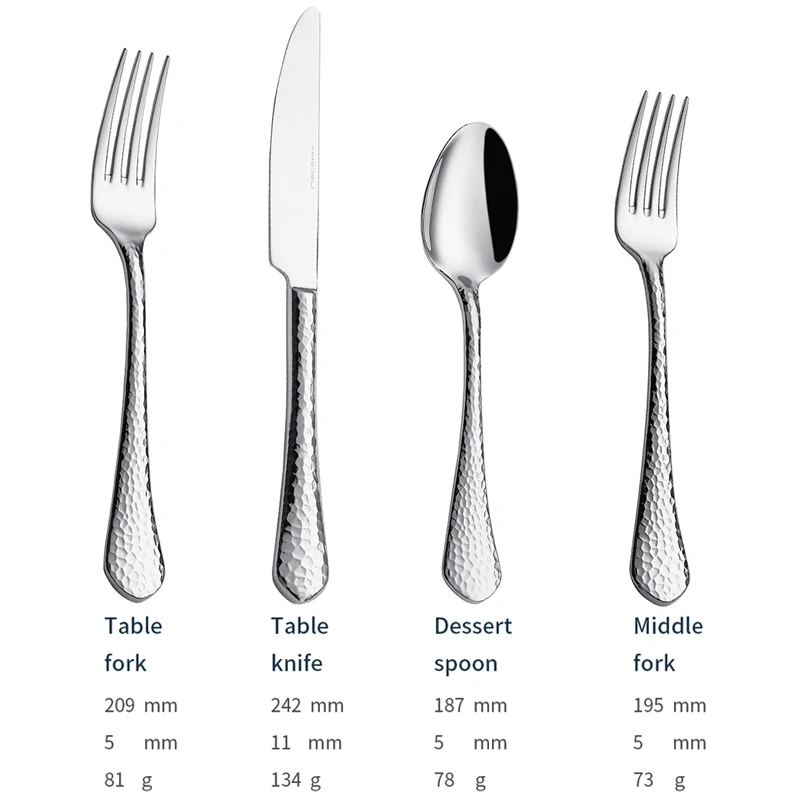 x026 factory wholesale modern silverware for hotels (复制)