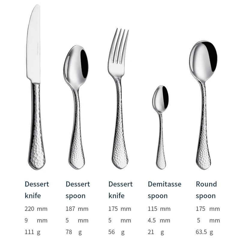 x026 factory wholesale modern silverware for hotels (复制)