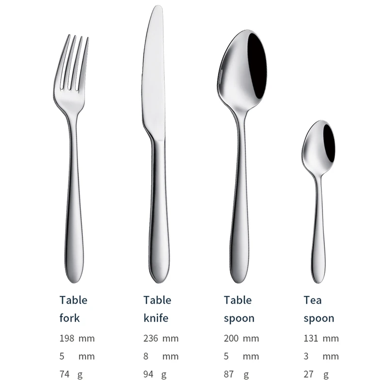x030 wholesale modern flatware for large b2b orders