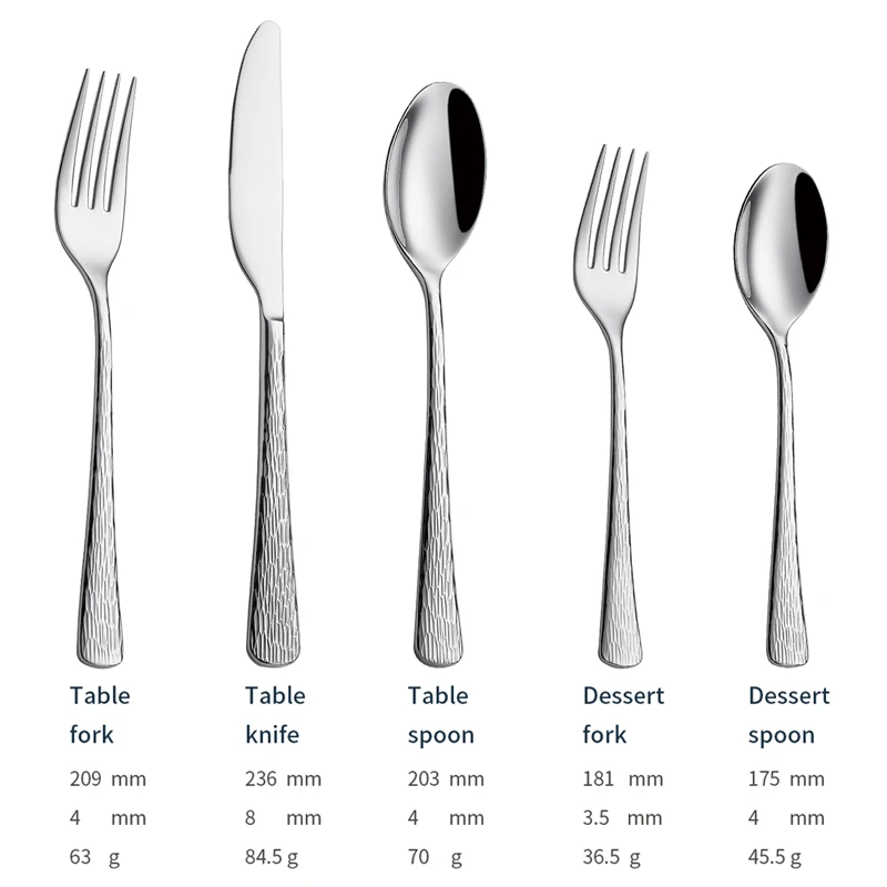 x031 modern silverware bulk supplier for restaurants