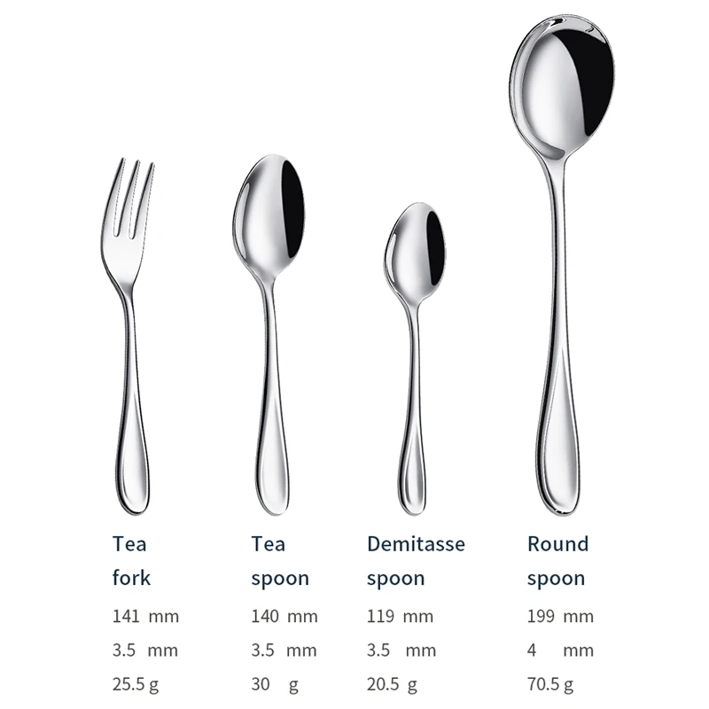 x032 factory modern cutlery stainless steel spoons forks knife bulk