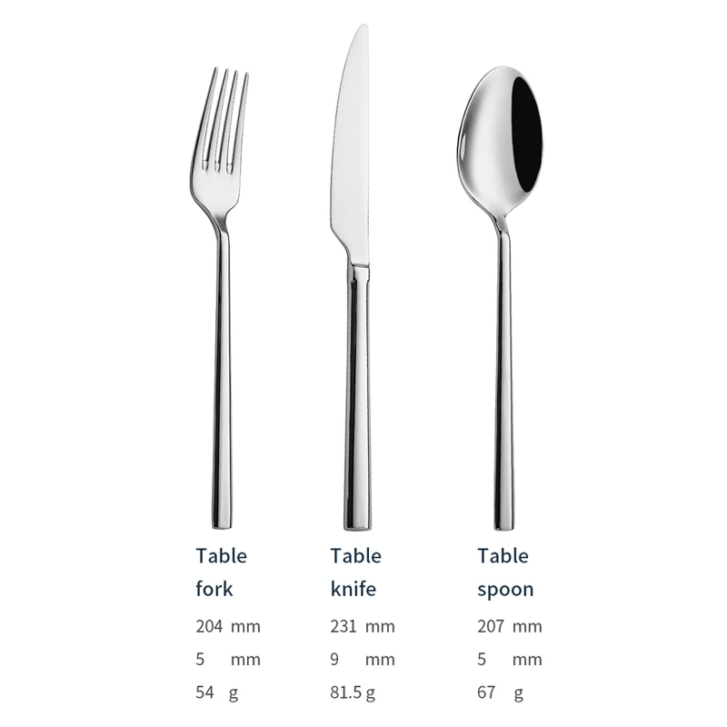 x034 buy modern silverware sets bulk for hotels