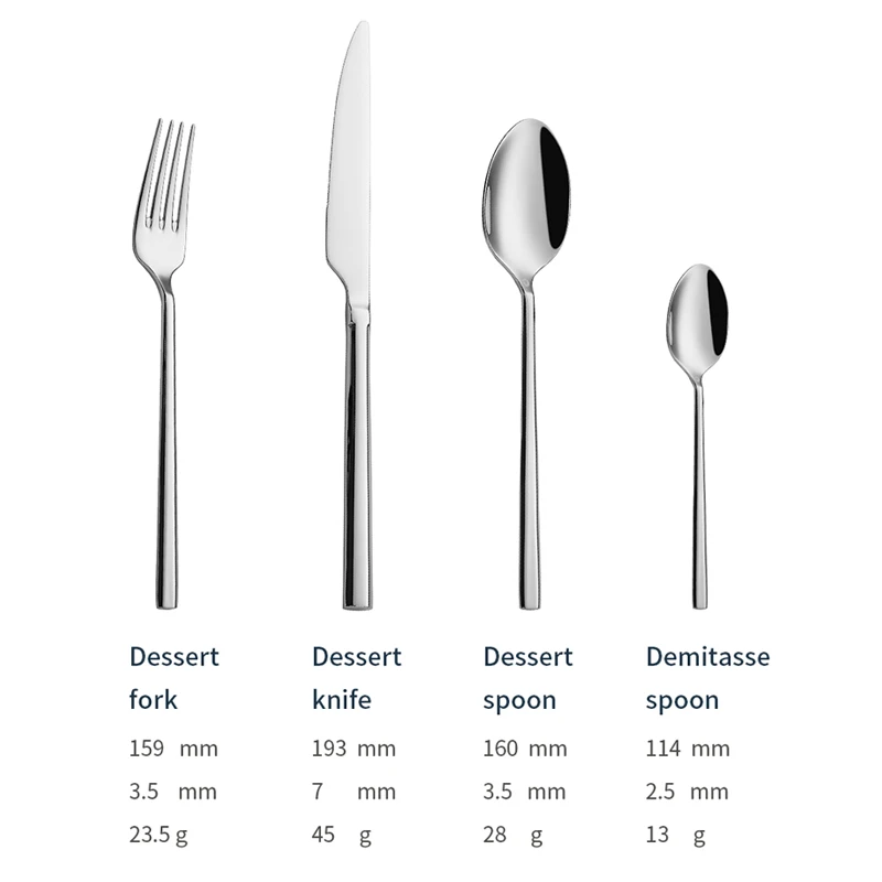 x034 buy modern silverware sets bulk for hotels