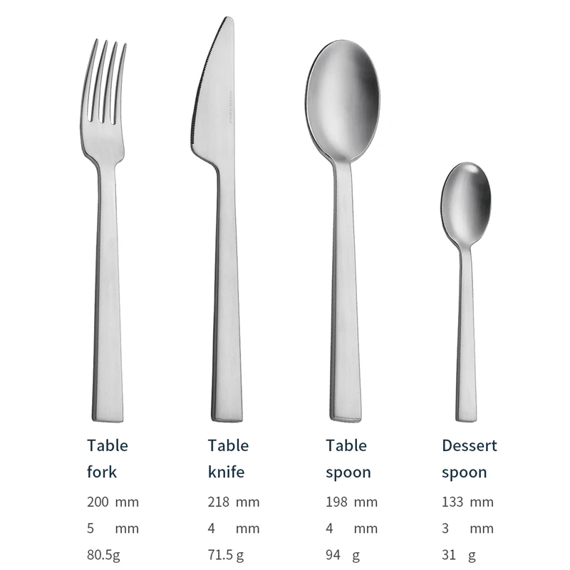 x035 wholesale modern cutlery sets for special events