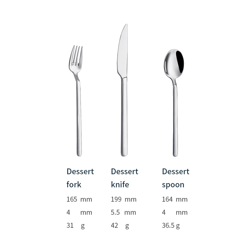 x038 wholesale modern stainless steel spoons forks knife bulk