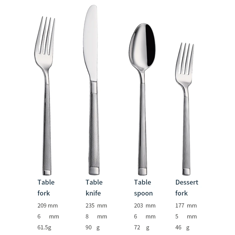 x040 modern paslanmaz çelik kaşık çatal bıçak toptan satın almak