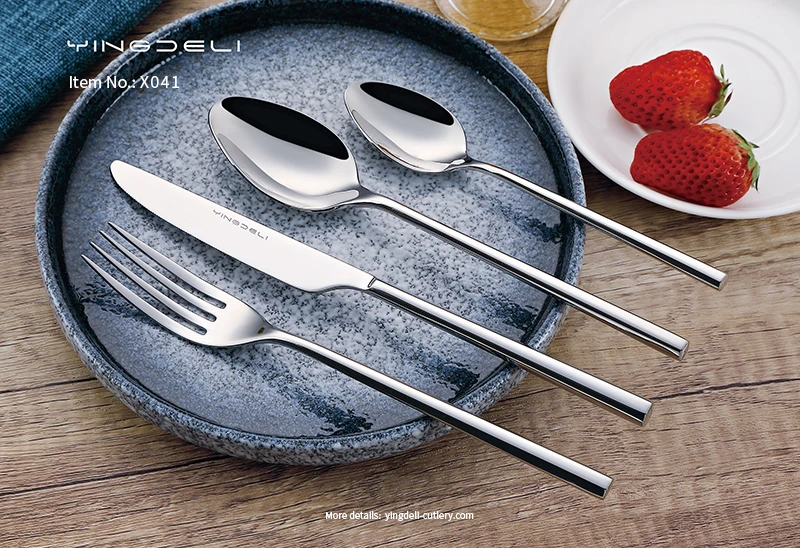 x041 modern flatware manufacturer for bulk stainless steel sets