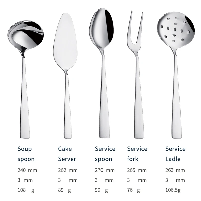 x043 modern çatal bıçak takımı satın al toptan paslanmaz çelik kaşık çatal bıçak seti